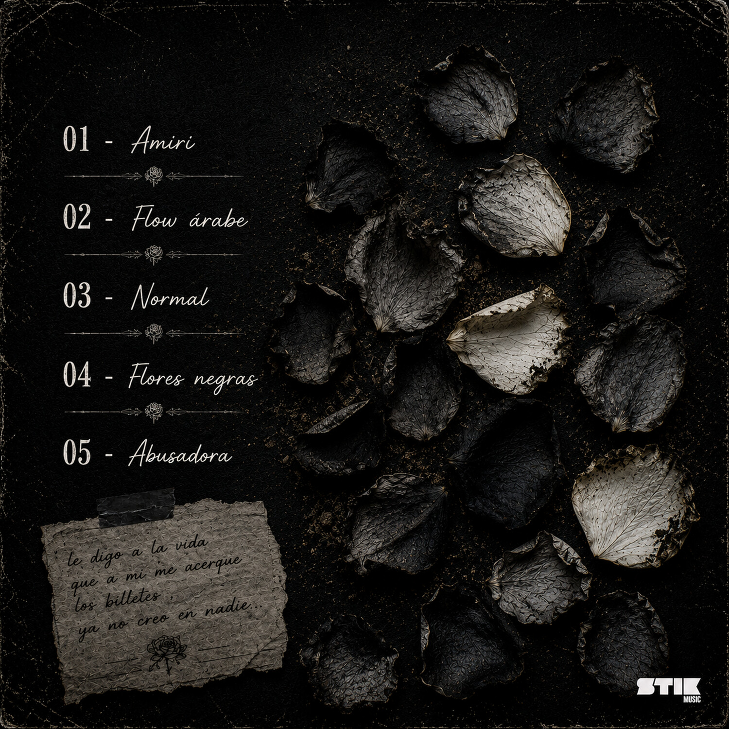 DON KILLER - FLORES NEGRAS Back Cover